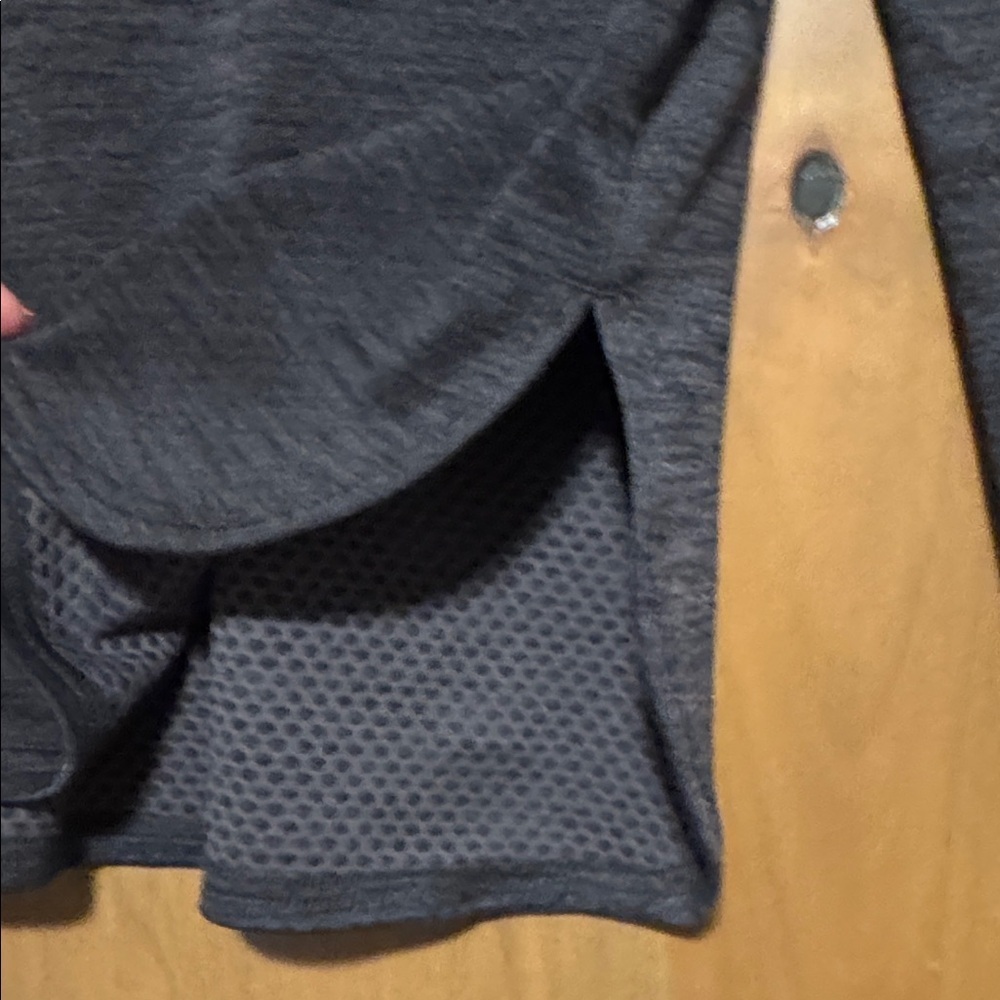 Kuhl Long Sleeve V-Neck activewear top shirt Womens S Grey base layer hiking - Picture 3 of 9